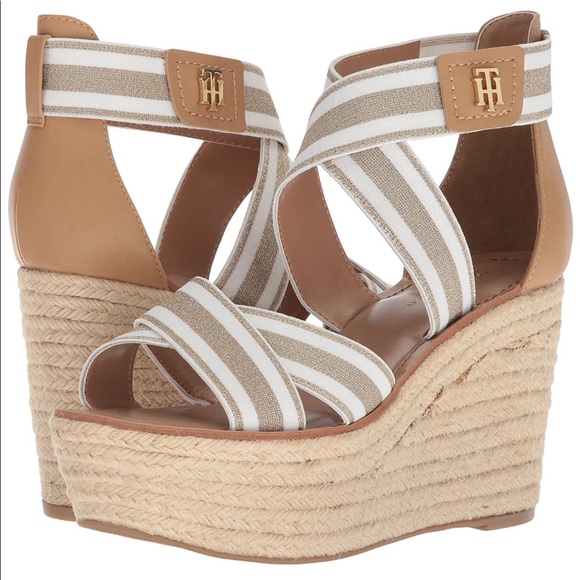 Tommy Hilfiger Theia Espadrille Wedge Sandal - Picture 1 of 8